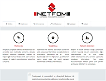 Tablet Screenshot of netfom.com.tr